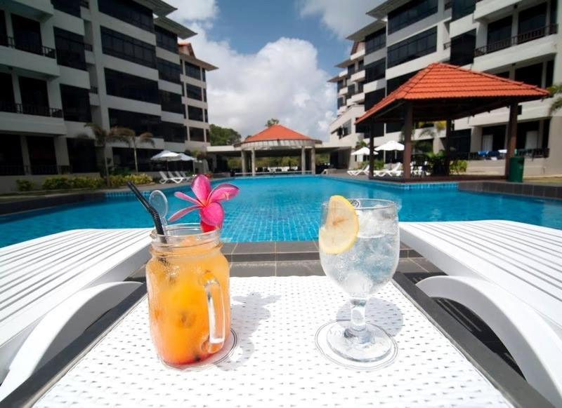 Samsuria Beach Apartment Resort Cherating Exterior foto